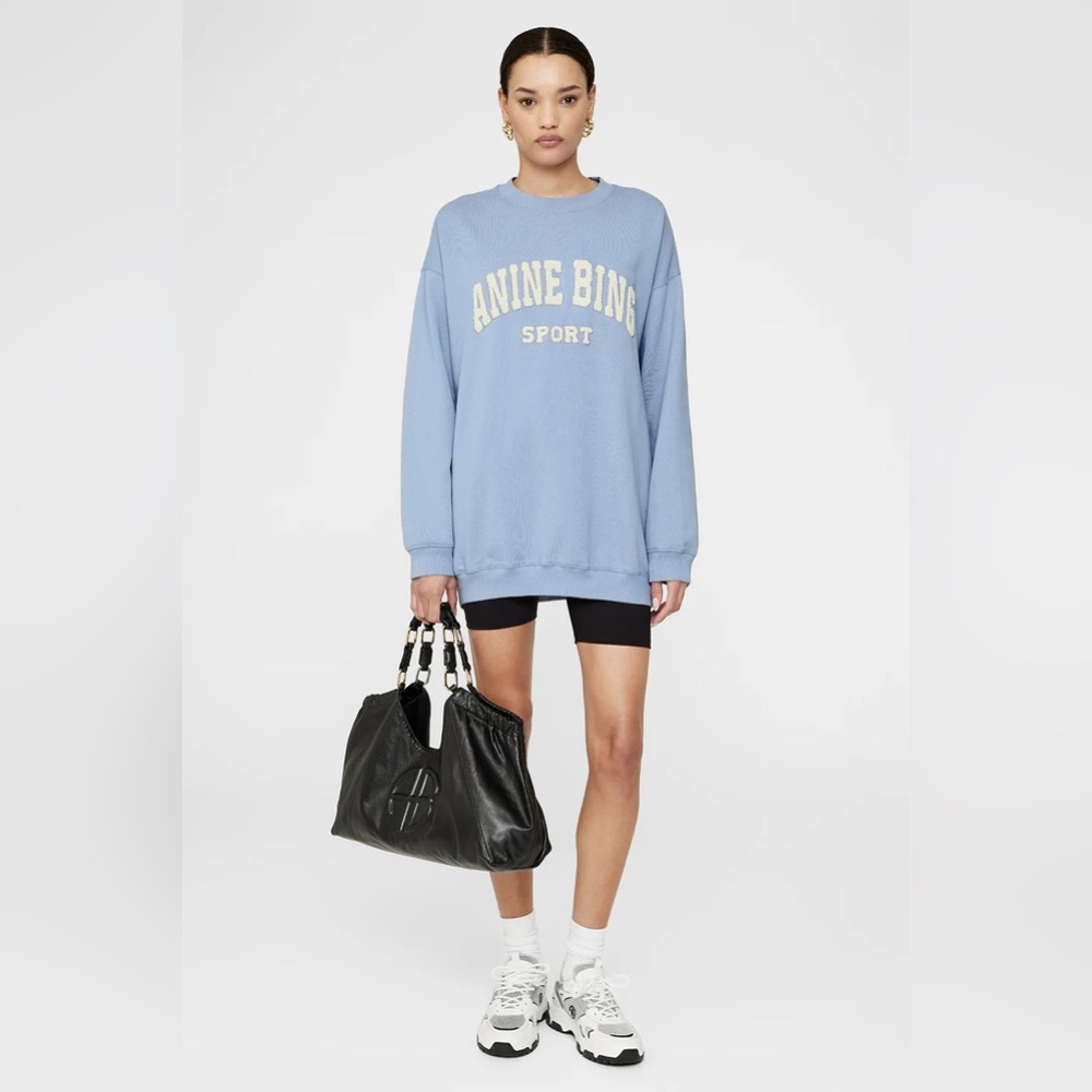NWT ANINE BING | Tyler Sweatshirt Capri Blue